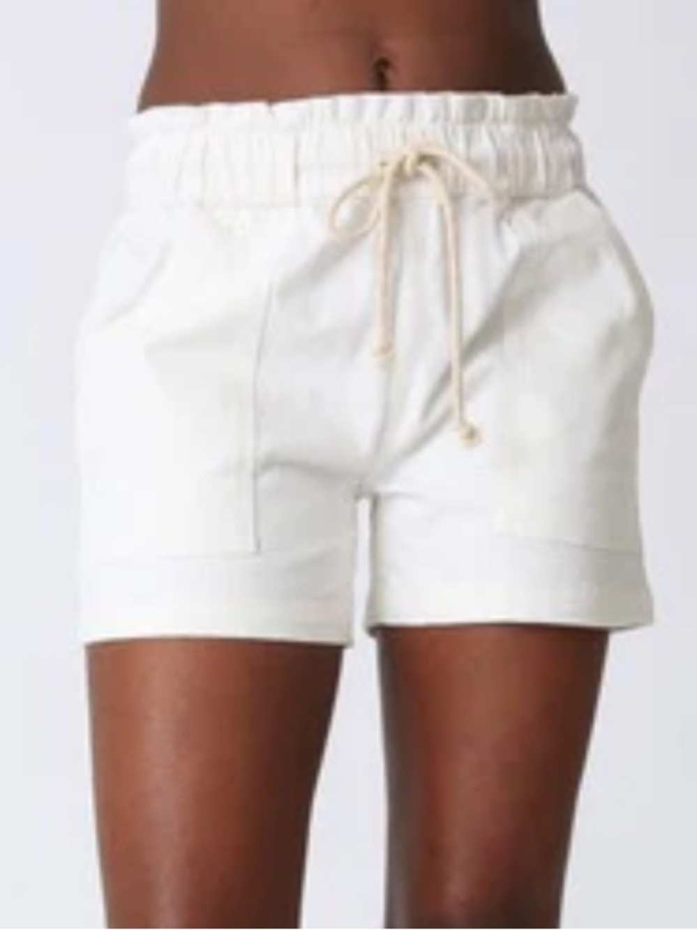 Electric and Rose Women’s Drawstring Cinch Waist with Pockets Shorts, XL